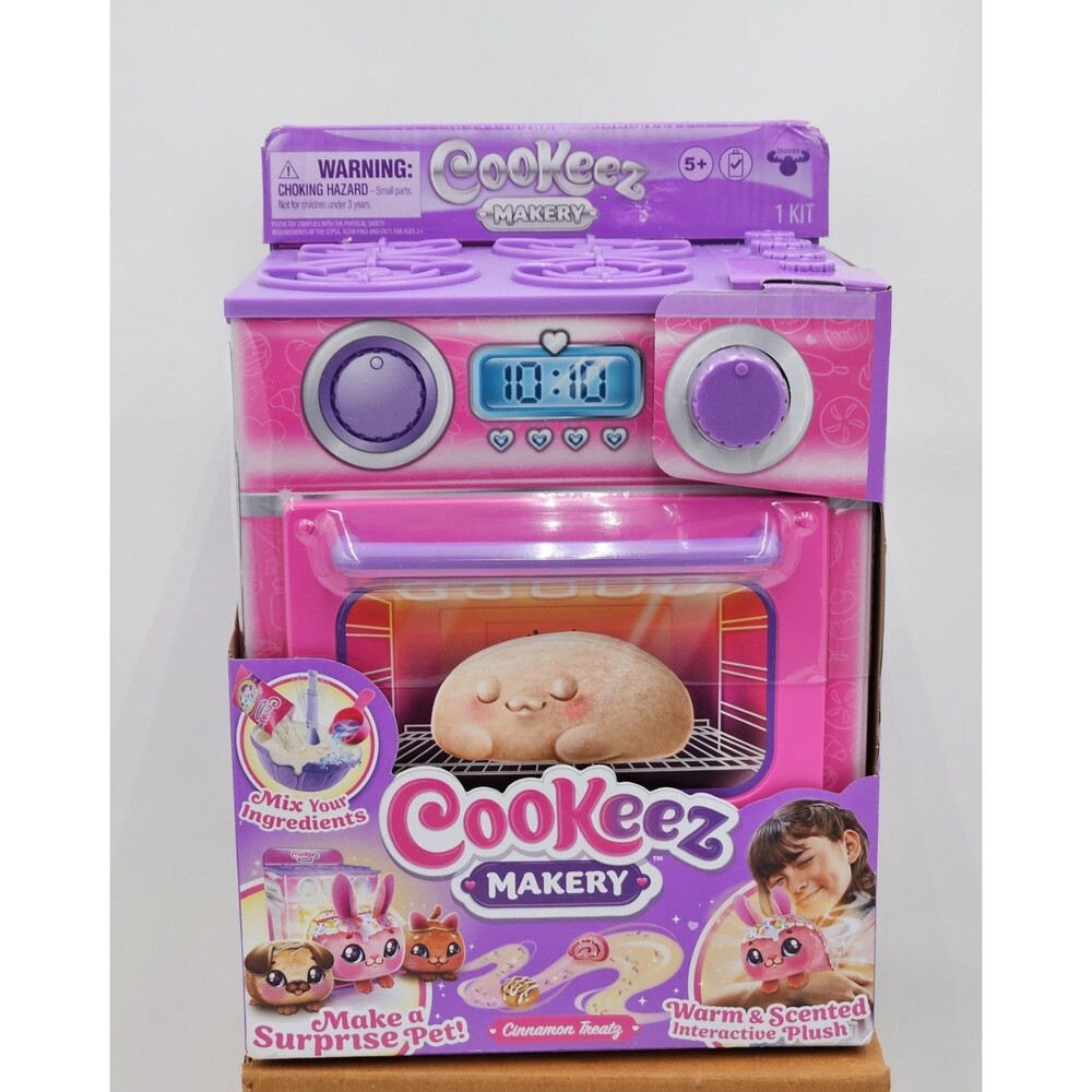 Cookeez Makery Cinnamon Treatz Oven – Interactive Bake & Reveal Oven Playset New